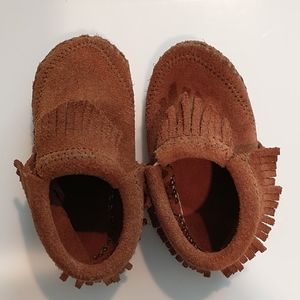 Minnetonka baby moccasins